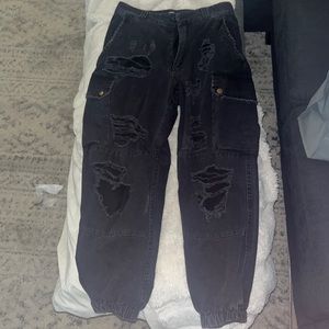 Carmar black cargo pants